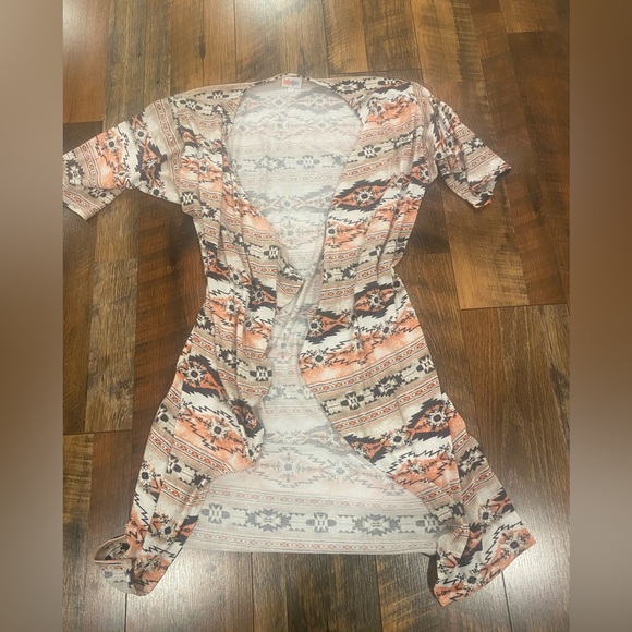 LuLaRoe Sweaters - Womens Lularoe Aztec Shirley cardigan kimono size small